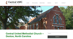 Desktop Screenshot of centralumcdenton.com