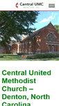 Mobile Screenshot of centralumcdenton.com